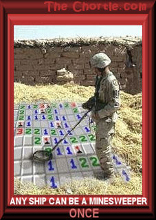 Any ship can be a minesweeper.&nbsp;Once.